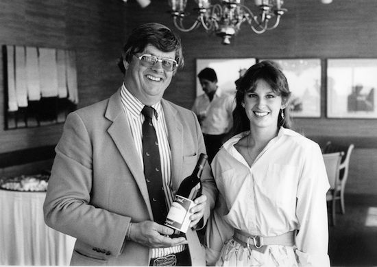 David Stare and Kim Stare Wallace in 1982