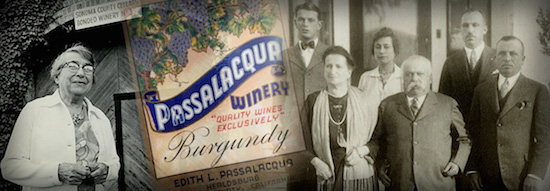 passalacqua winery banner